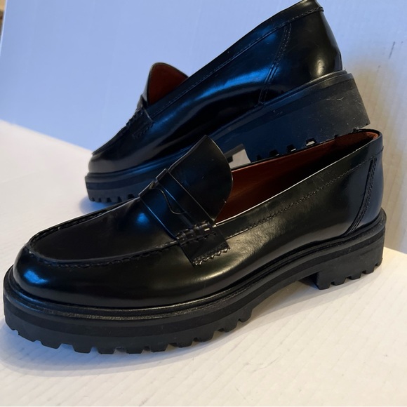 Reformation Shoes - Reformation Agathea Sz 9 Chunky Loafers In Black NWOB